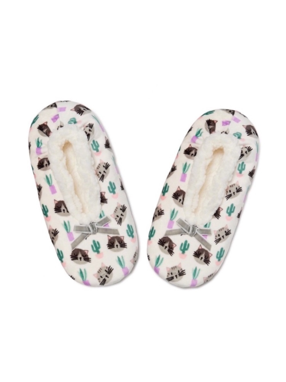 Fuzzy Babba Faux Fur Cat Slippers